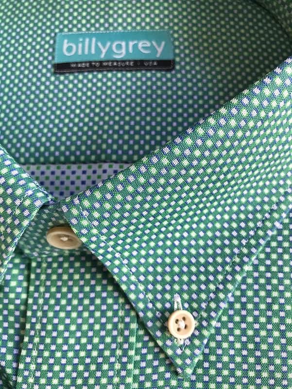 A Green Tailored Custom Plaid Shirt by BillyGrey